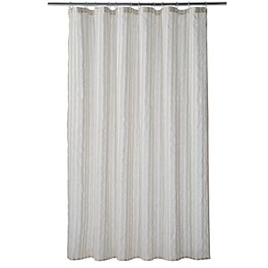 Home Classics® Linen Stripe Shower Curtain