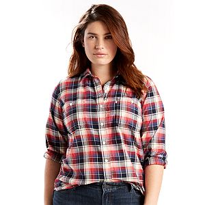 Plus Size Levi's Boyfriend Shirt