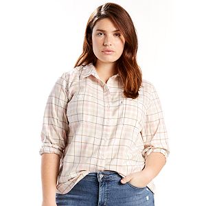 Plus Size Levi's Boyfriend Shirt