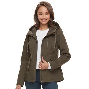 Juniors' Sebby Hooded Zip-Up Jacket