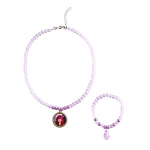 Disney's Descendants 2 Mal Girls 4-16 Necklace & Bracelet Set