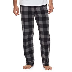 Men's 2-pack Patterned and Solid Microfleece Lounge Pants