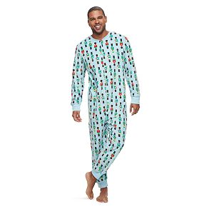 Men's Jammies For Your Families Nutcracker One-Piece Fleece Pajamas