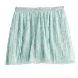 Girls 4-12 SONOMA Goods for Life™ Crinkled Metallic Skort