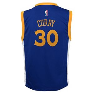 Boys 8-20 adidas Golden State Warriors Stephen Curry NBA Replica Jersey