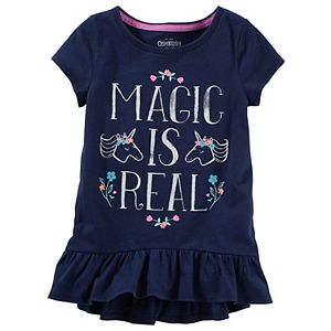 Toddler Girl OshKosh B'gosh® Ruffled Tunic Top