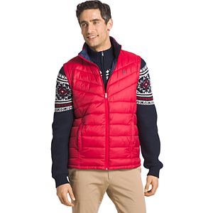Men's IZOD Advantage Sportflex Regular-Fit Colorblock Performance Fleece Vest