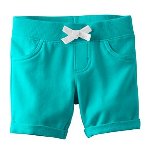 Toddler Girl Jumping Beans® Ribbed Waist Solid Jegging Shorts