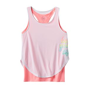 Girls 7-16 SO® Racerback Double-Layer Tank Top