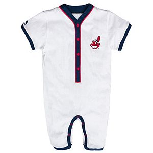 Baby Majestic Cleveland Indians Outfield Coverall