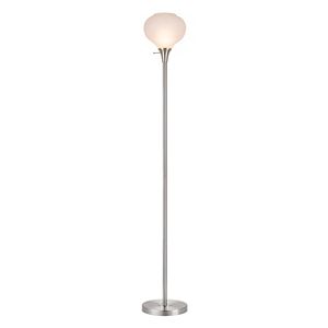 Catalina Lighting Frosted Glass Floor Lamp