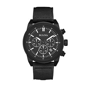 Bulova Men's Chronograph Watch & Interchangeable Band Set - 98B280