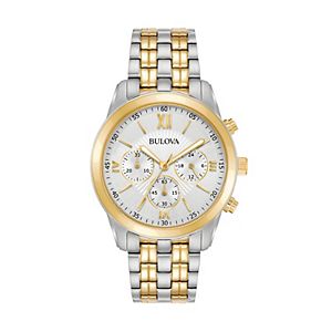 Bulova Men's Two-Tone Stainless Steel Chronograph Watch - 98A169