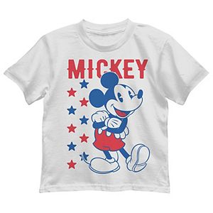 Disney's Mickey Mouse Toddler Boy Patriotic Graphic Tee