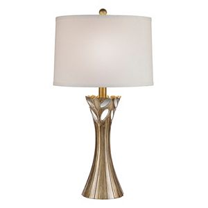 Catalina Lighting Mirrored Gold Finish Table Lamp