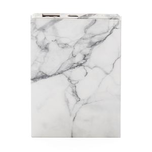 Faux Marble Portable Phone Charger