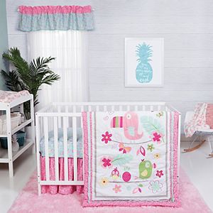 Trend Lab Tropical Tweets 3-pc. Bedding Set