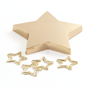 Star Paperweight & Paper Clip Set
