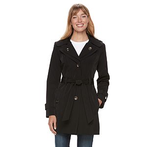 Women's TOWER by London Fog Hooded Raincoat