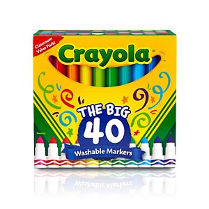 Crayola 40-pk. UltraClean Washable Markers