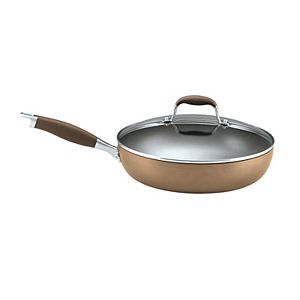 Anolon Advanced Bronze 12-in. Covered Deep Skillet