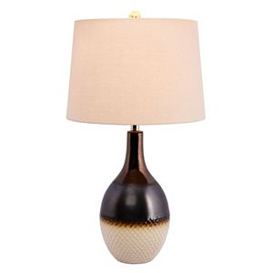 Catalina Lighting Textured Ombre Table Lamp