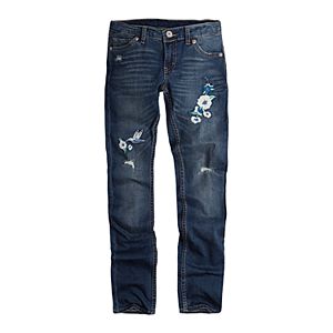 Girls 7-16 Levi's 711 Embroidered Flower Skinny Jeans