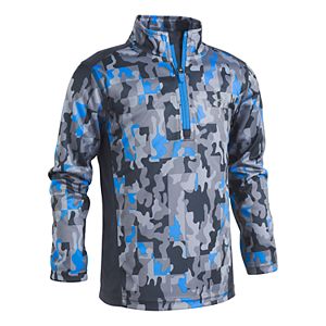 Boys 4-7 Under Armour Camouflaged 1/4-Zip Pullover