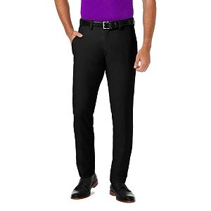 Big & Tall Haggar® Cool 18® PRO Slim-Fit Wrinkle-Free Flat-Front Super Flex Waist Pants