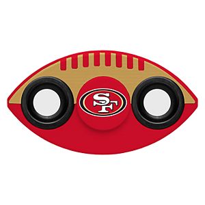 San Francisco 49ers Diztracto Two-Way Football Fidget Spinner Toy