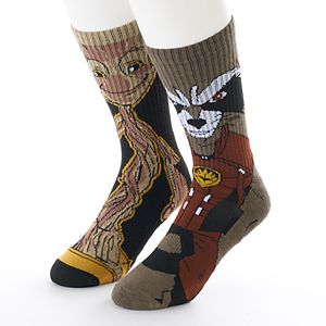 Men's Marvel Guardians of The Galaxy 2-Pack Athletic Crew Socks