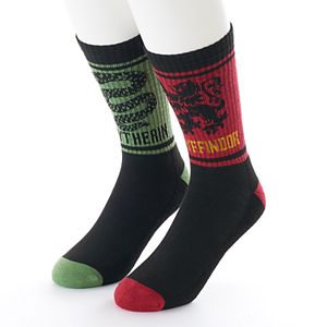 Men's Harry Potter 2-Pack Athletic Crew Socks