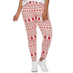 Juniors' Plus Size SO® Holiday Leggings