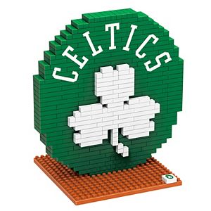 Forever Collectibles Boston Celtics BRXLZ 3D Logo Puzzle Set