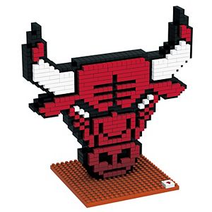 Forever Collectibles Chicago Bulls BRXLZ 3D Logo Puzzle Set