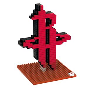 Forever Collectibles Houston Rockets BRXLZ 3D Logo Puzzle Set