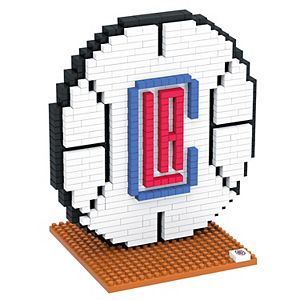 Forever Collectibles Los Angeles Clippers BRXLZ 3D Logo Puzzle Set