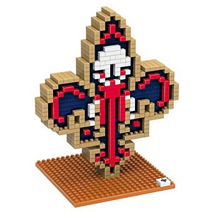 Forever Collectibles New Orleans Pelicans BRXLZ 3D Logo Puzzle Set