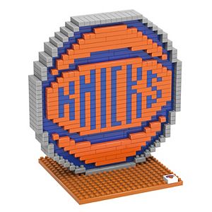 Forever Collectibles New York Knicks BRXLZ 3D Logo Puzzle Set