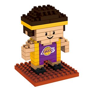 Forever Collectibles Los Angeles Lakers BRXLZ 3D Mini Player Puzzle Set