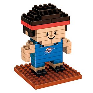 Forever Collectibles Oklahoma City Thunder BRXLZ 3D Mini Player Puzzle Set