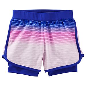 Girls 4-12 OshKosh B'gosh® Layered Active Shorts