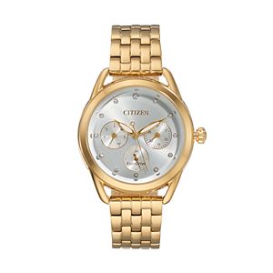 Drive From Citizen Eco-Drive Women's LTR Crystal Stainless Steel Watch - FD2052-58A