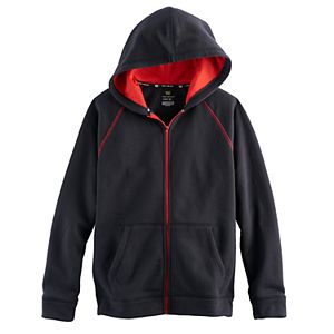 Boys 8-20 Tek Gear® Ultra-Soft Full-Zip Fleece Hoodie