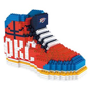 Forever Collectibles Oklahoma City Thunder BRXLZ 3D Sneaker Puzzle Set