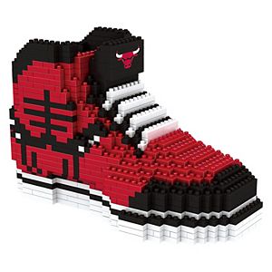 Forever Collectibles Chicago Bulls BRXLZ 3D Sneaker Puzzle Set
