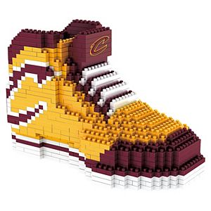 Forever Collectibles Cleveland Cavaliers BRXLZ 3D Sneaker Puzzle Set