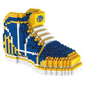 Forever Collectibles Golden State Warriors BRXLZ 3D Sneaker Puzzle Set