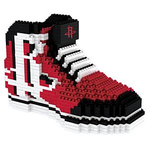 Forever Collectibles Houston Rockets BRXLZ 3D Sneaker Puzzle Set
