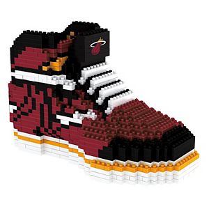 Forever Collectibles Miami Heat BRXLZ 3D Sneaker Puzzle Set